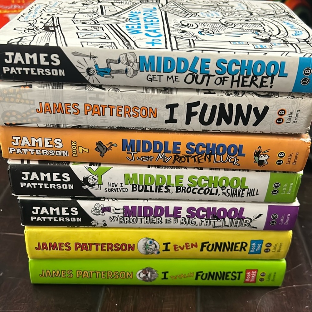 James Patterson Young Reader Book Lot